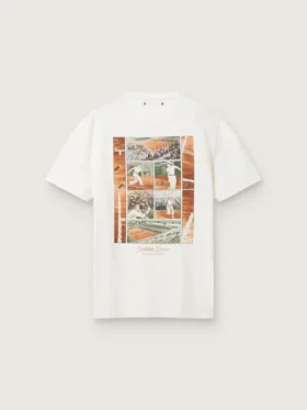 Men’s T-shirt with print on the back