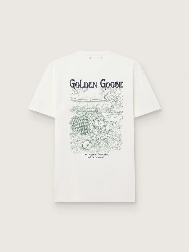 Men’s T-shirt with print on the back