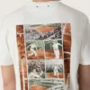 Men’s T-shirt with print on the back