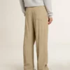 Men's travertine-colored joggers