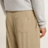 Men's travertine-colored joggers
