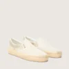 Men’s VCE Penstar in beige suede and pearl-colored sequins