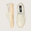 Men’s VCE Penstar in beige suede and pearl-colored sequins