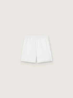 Men's white sports shorts