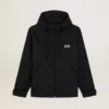 Men's windcheater with contrasting white logo and star