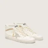 Mid Star with star and heel tab in suede with Swarovski crystals