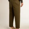 Military-green Golden Collection chinos