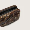 Mini Star Bag in animal-print pony skin with tone-on-tone star