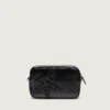 Mini Star Bag in black leather with Swarovski crystal star