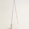Mini Star Bag in butter-white leather with tone-on-tone star