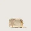Mini Star Bag in platinum-colored leather with Swarovski star