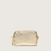 Mini Star Bag in platinum-colored leather with Swarovski star