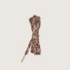 Multicolor braided laces with lurex