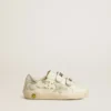Old School Junior with suede star and metallic leather heel tab
