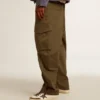Olive green cargo pants