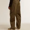 Olive green cargo pants