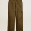Olive green cargo pants