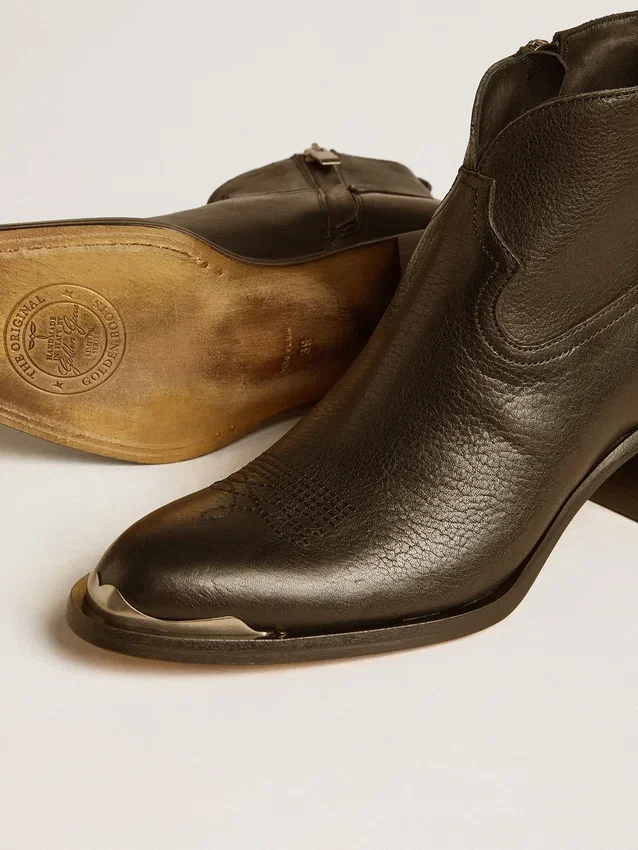 Patty ankle boots in black leather