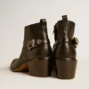 Patty ankle boots in black leather