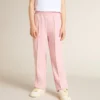 Pink joggers with glitter star on the front
