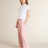 Pink joggers with glitter star on the front