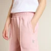 Pink joggers with glitter star on the front
