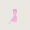 Pink puffy laces