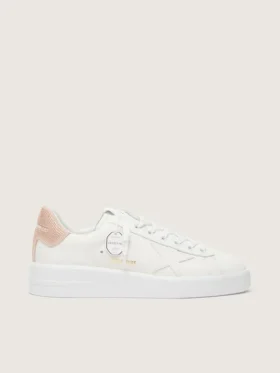 Purestar with leather star and suede heel tab with Swarovski crystals