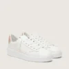 Purestar with leather star and suede heel tab with Swarovski crystals