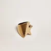Ring in antique gold color