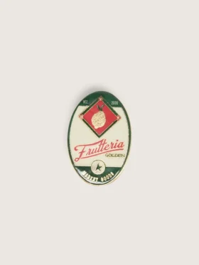 Set of two “Frutteria Golden” pins