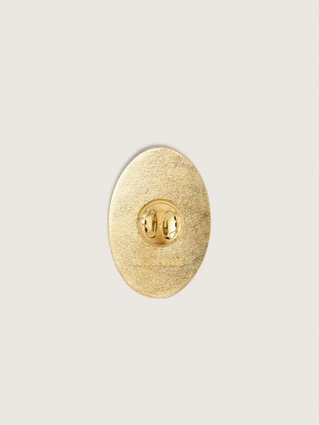 Set of two "Frutteria Golden" pins