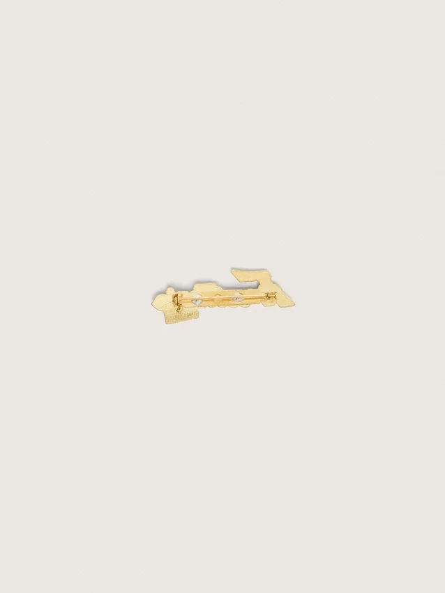 Set of two "Frutteria Golden" pins