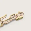 Set of two "Frutteria Golden" pins