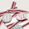 Skins multicolor laces with pins