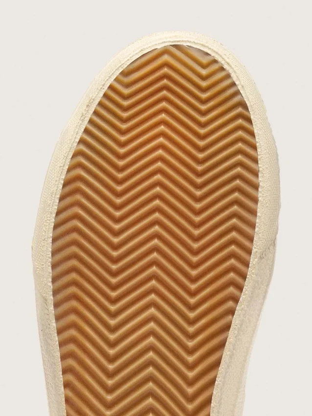 Slide in beige with pink metallic leather star and flash