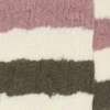 Socks in aged white with multicolor stripes