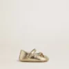 Sofi Baby ballet flats in gold leather