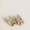 Sofi Baby ballet flats in gold leather