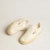 Soul Star in white nappa leather with white leather star