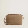 Star Bag in sage-green leather with tone-on-tone star