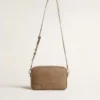 Star Bag in sage-green leather with tone-on-tone star