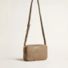 Star Bag in sage-green leather with tone-on-tone star