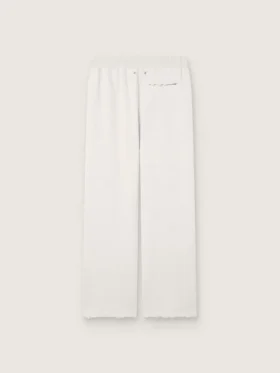 Star unisex sweatpants in gray melange fleece