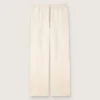 Star unisex sweatpants in vintage white fleece