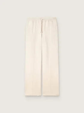 Star unisex sweatpants in vintage white fleece