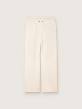 Star unisex sweatpants in vintage white fleece