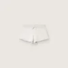 Star women’s shorts in gray melange fleece