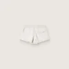 Star women’s shorts in gray melange fleece