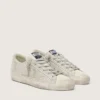 Super-Star in nubuck with Swarovski crystals and ice-gray suede star
